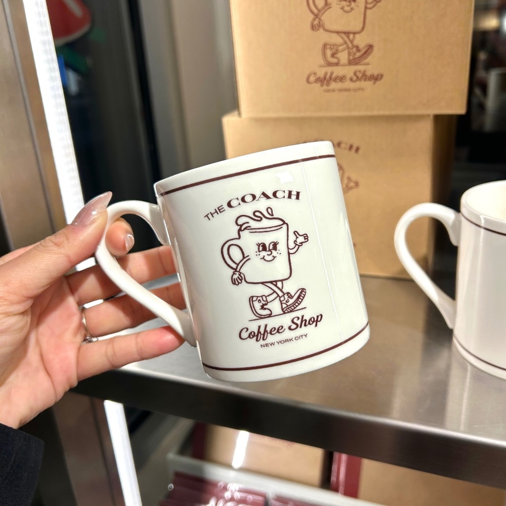 The Coach Coffee Shop Mug Brand new with box